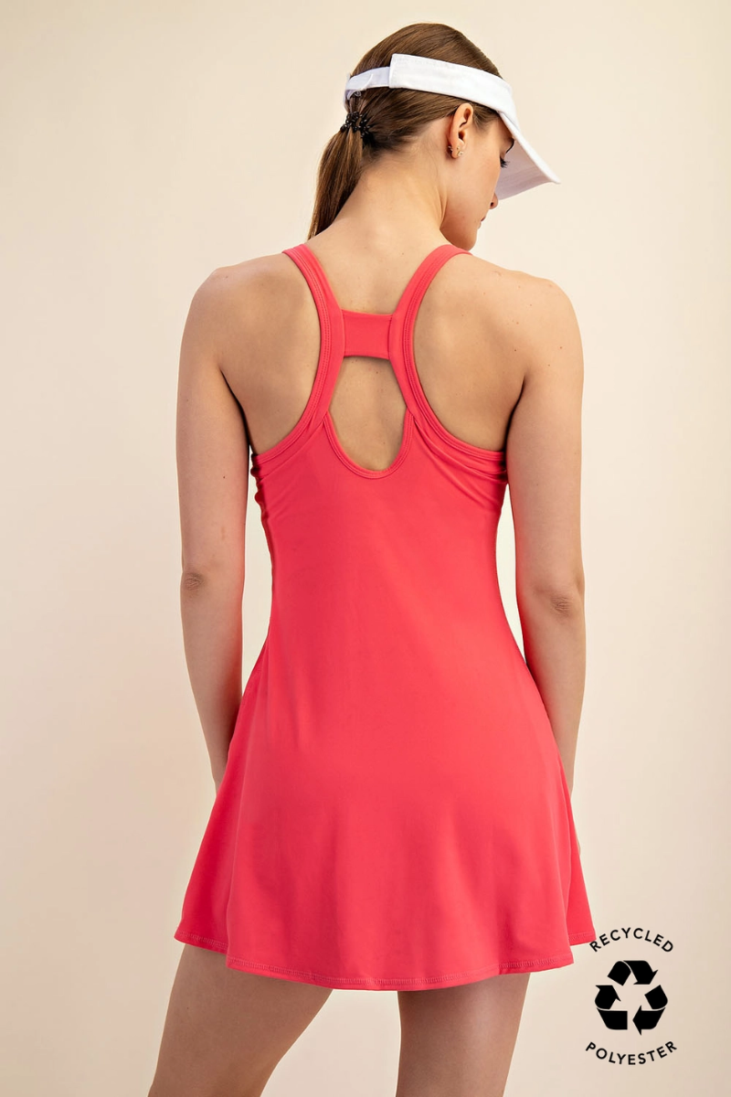 Rae Mode Tennis Romper Dress - Front View