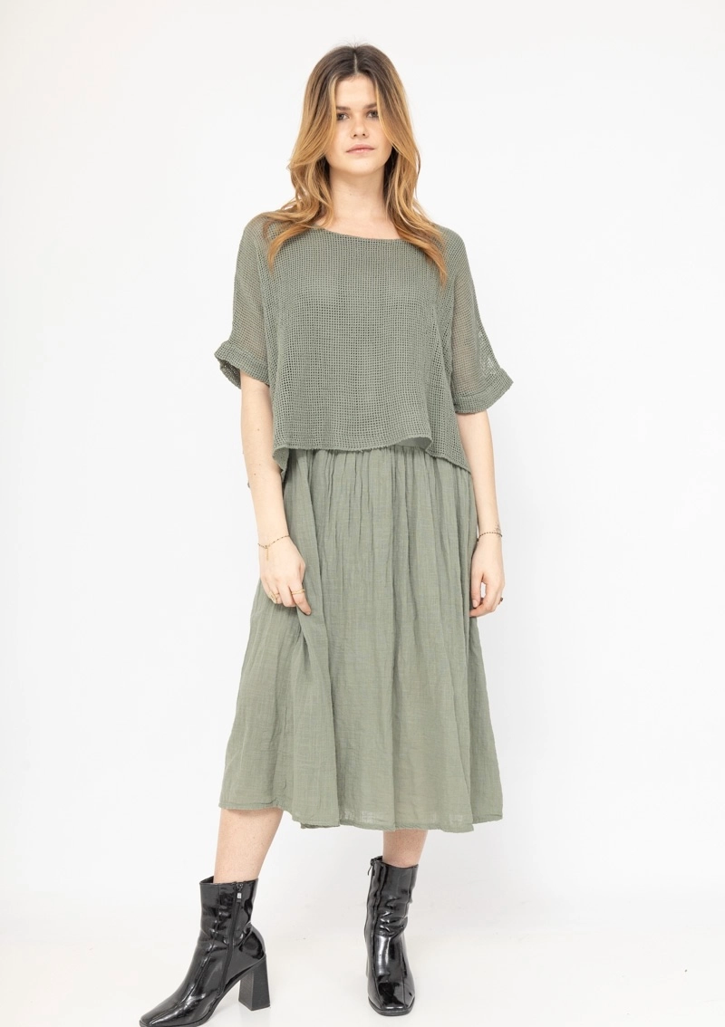 Cotton Maxi Dress