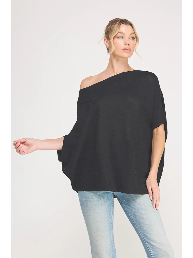 Knit Off Shoulder Top