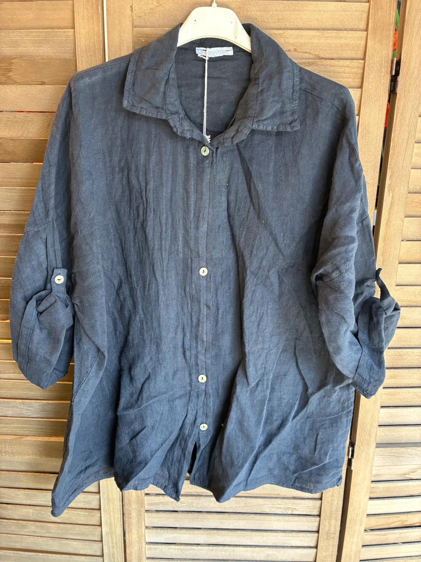 Button Up Linen Shirt