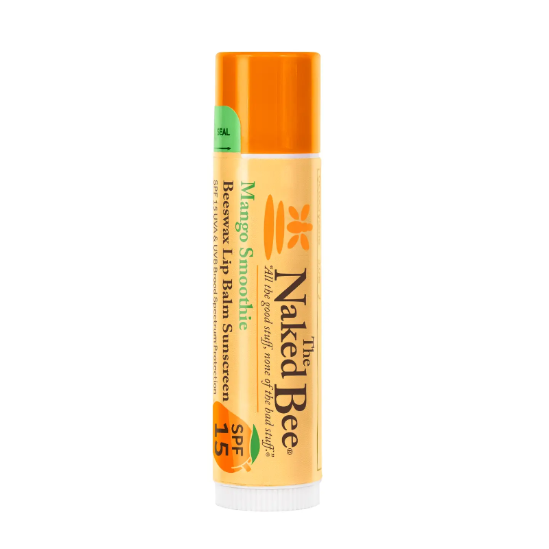 Naked Bee SPF 15 Beeswax Lip Balm