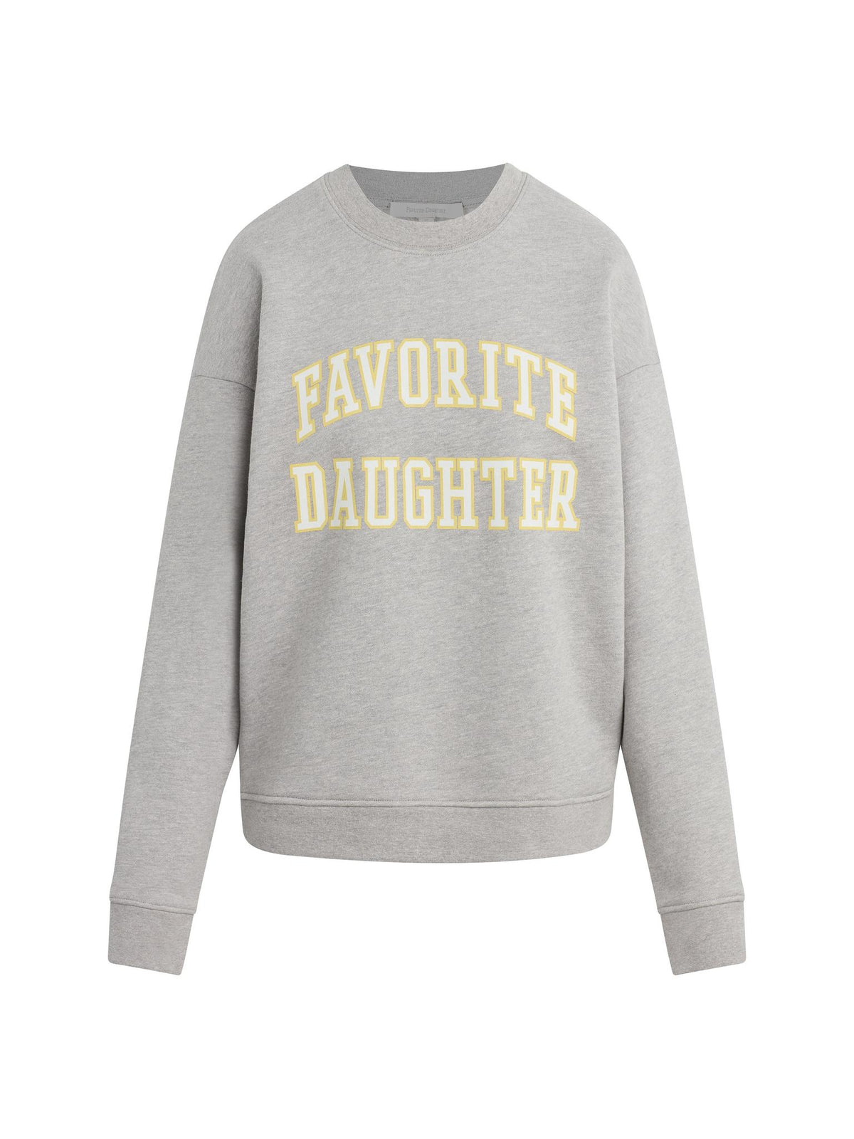 The Collegiate Sweatshirt - Heather Grey/Golde
