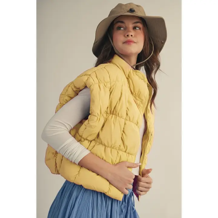 Cloud Wind Cheater Quilted Vest