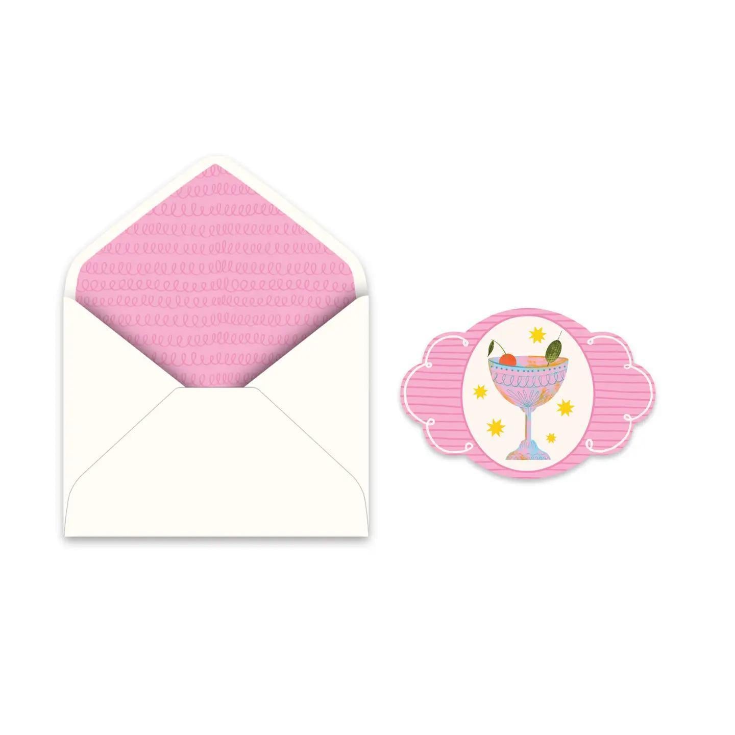 Deluxe Greeting Card – Cheers!