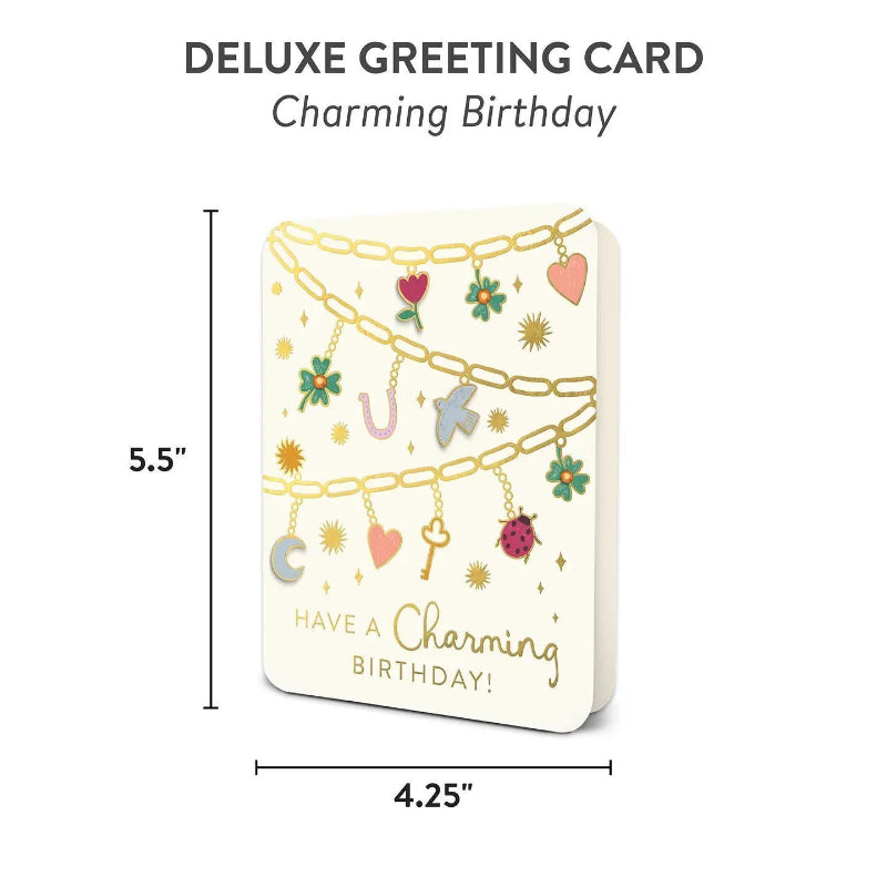 Studio Oh! Charming Birthday Deluxe Greeting Card