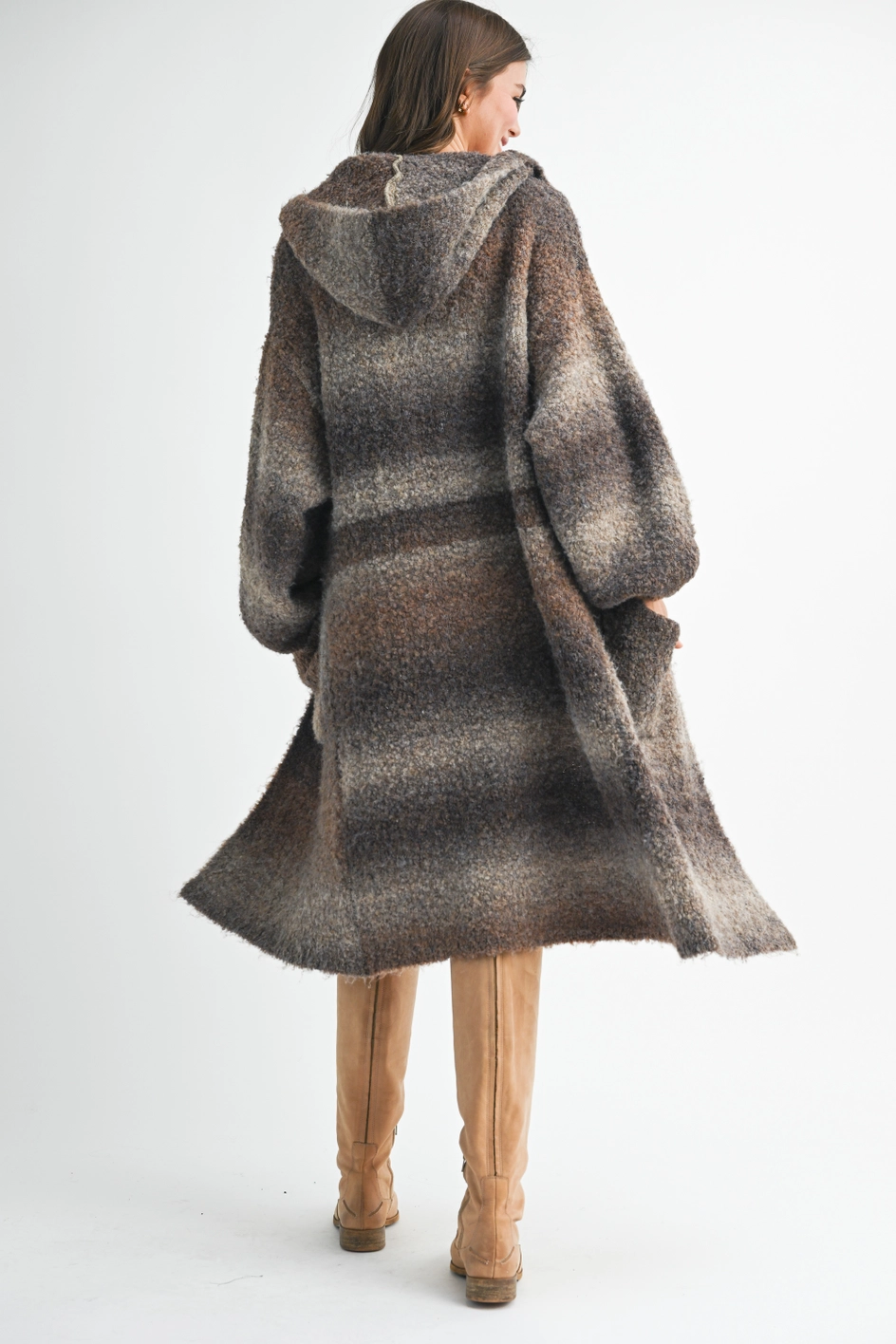 Nelsi Cardigan - Brown Multi