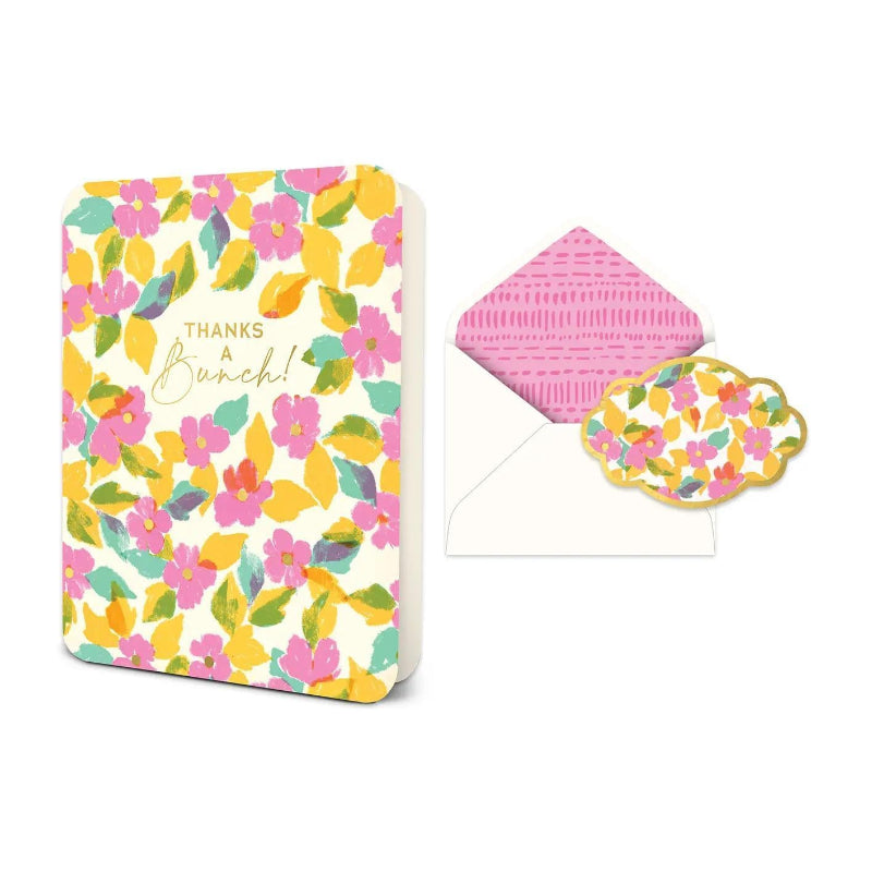 Studio Oh! Thanks a Bunch Deluxe Greeting Card 