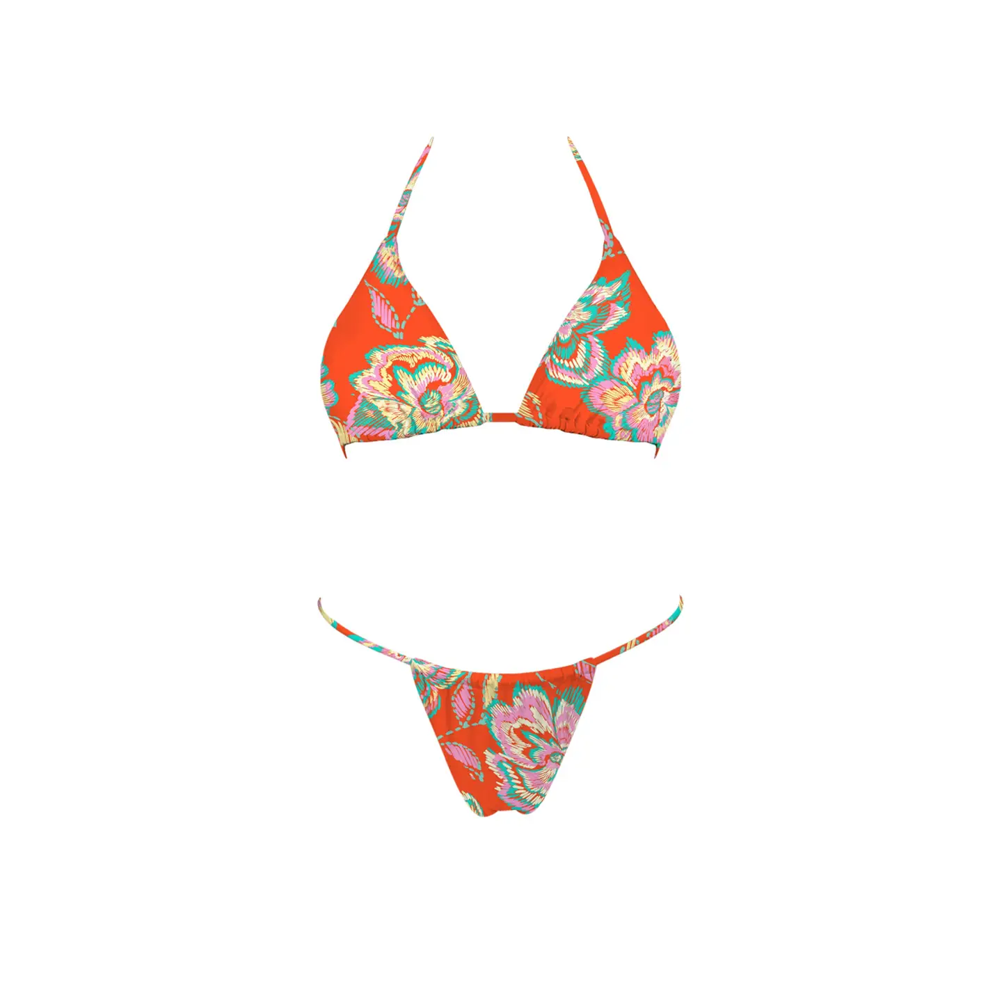 Fun Time Bikini Top - Orange