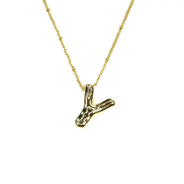 Mini Balloon Initial Necklace