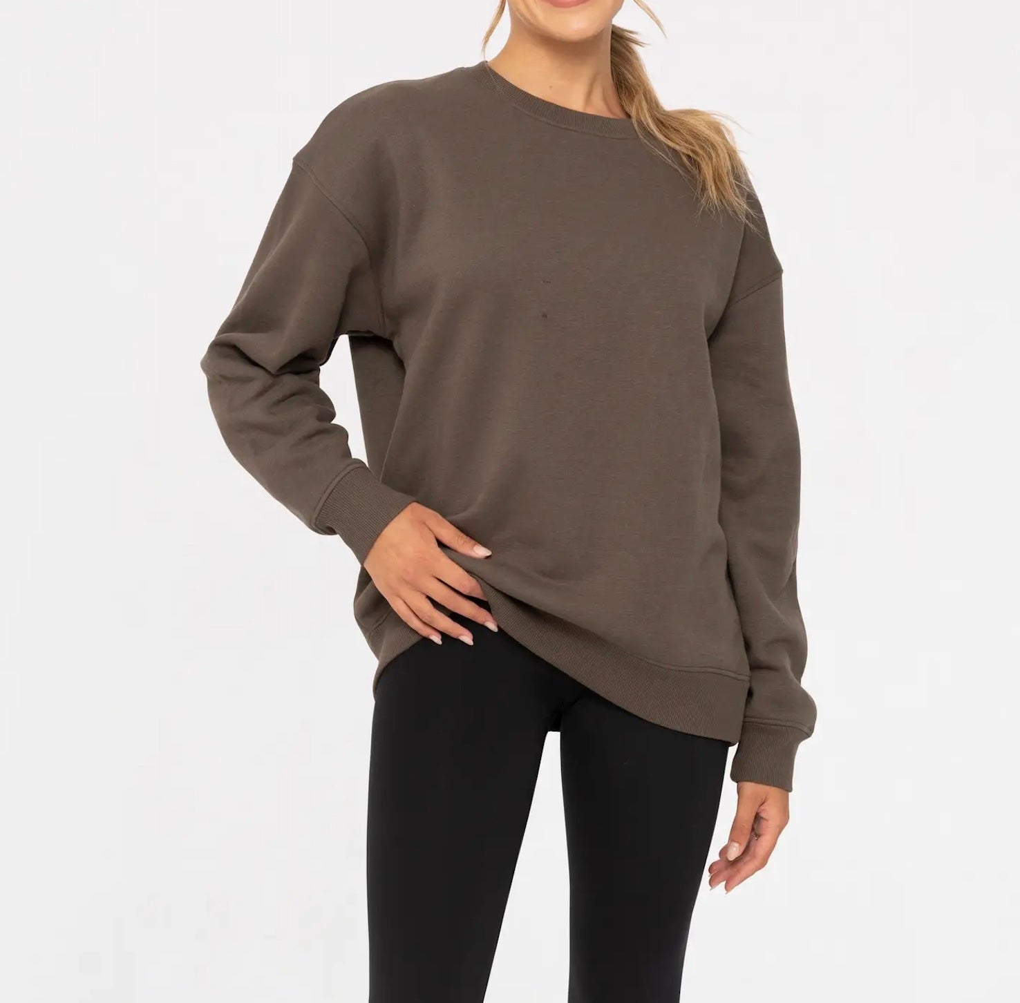 Oversized Fleece Sweatshirt