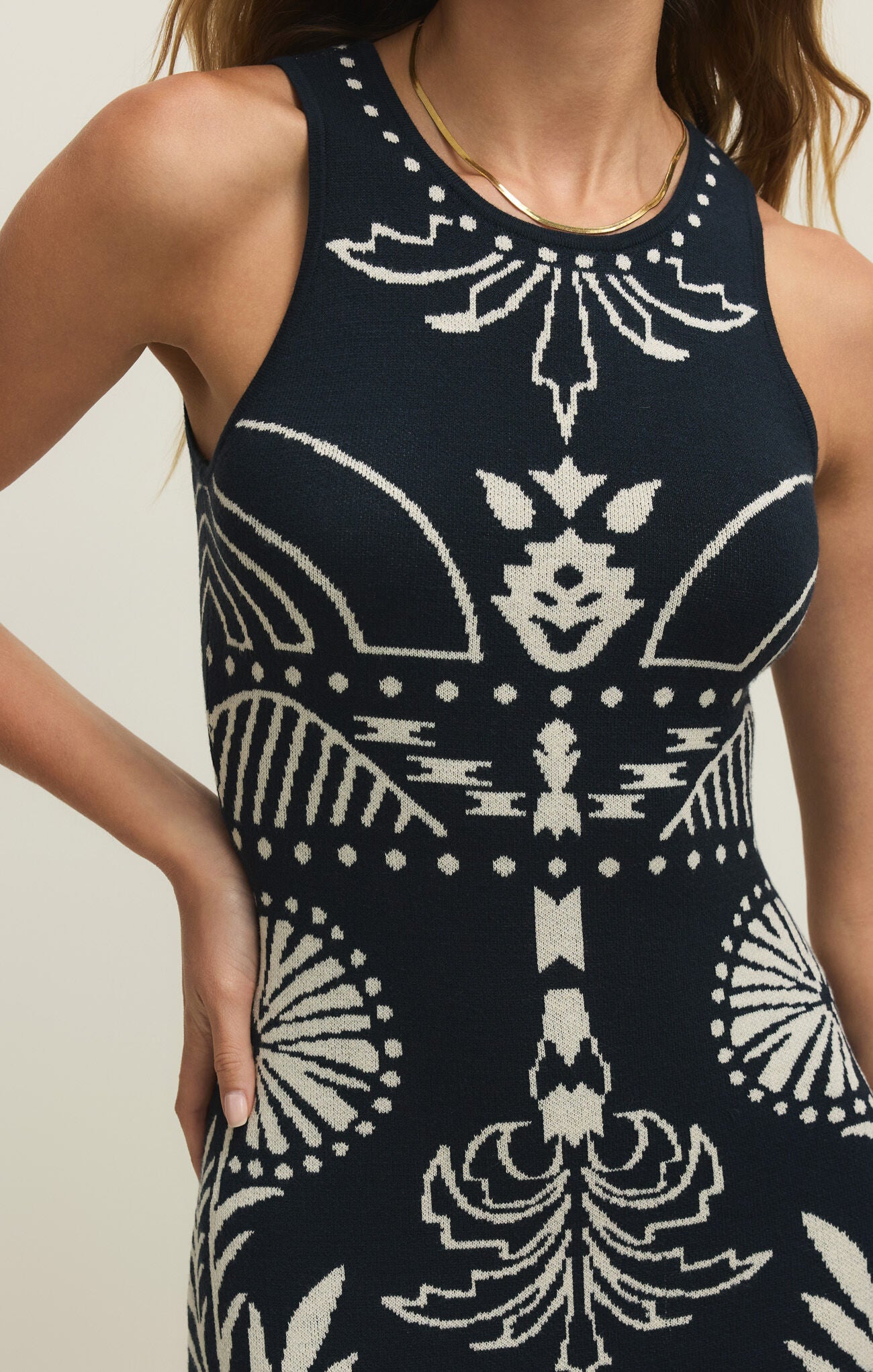 Esperanza Midi Dress - Eclipse