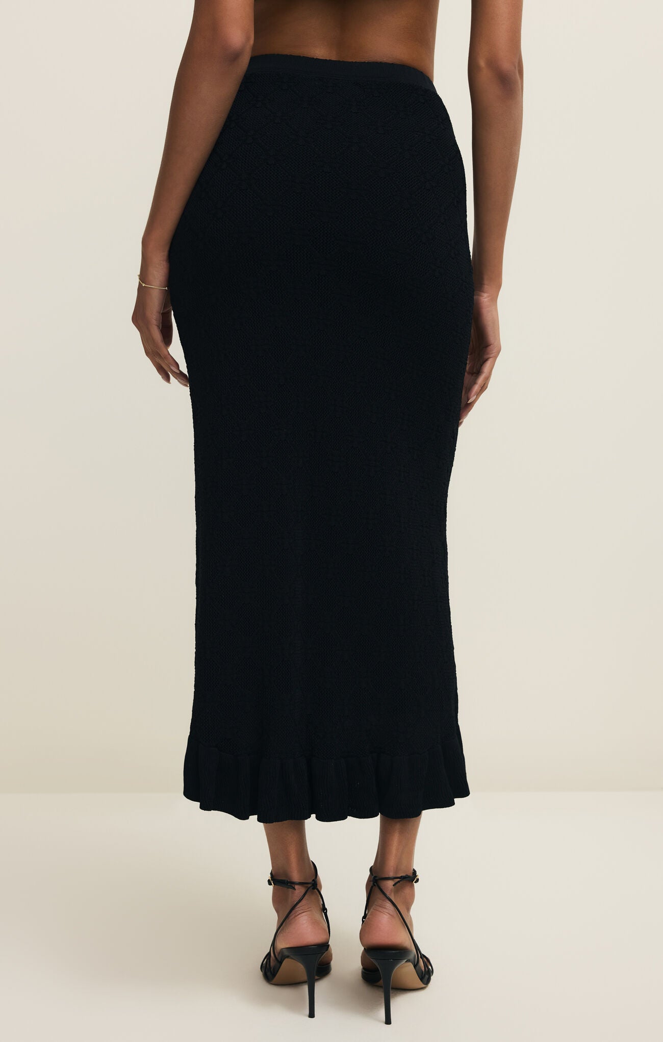 Ramona Sweater Skirt - Black
