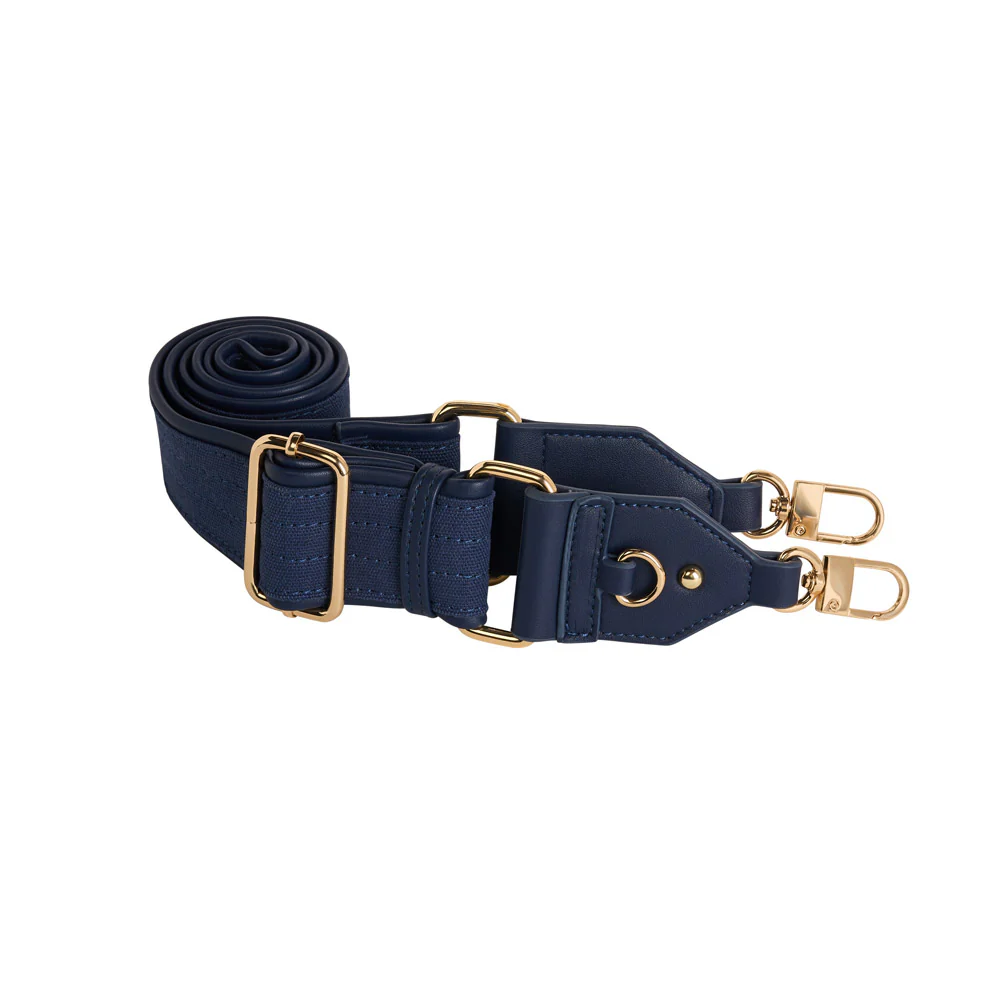 Navy Canvas with Anchor Embroidery