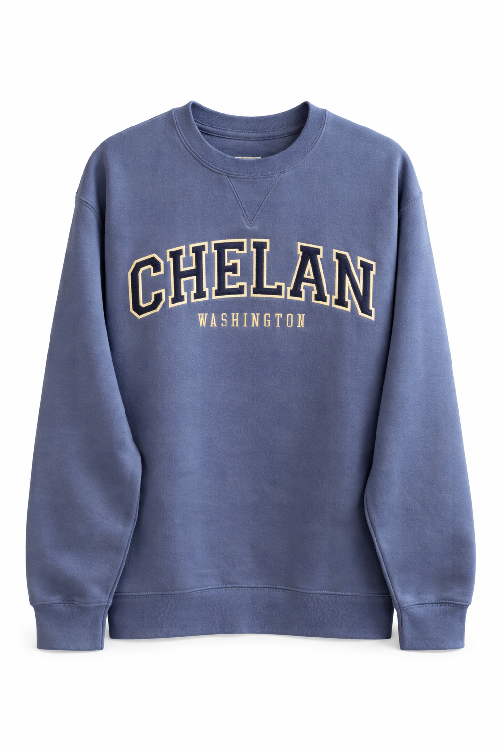 Big Cotton Tumbled Crew Chelan, Washington