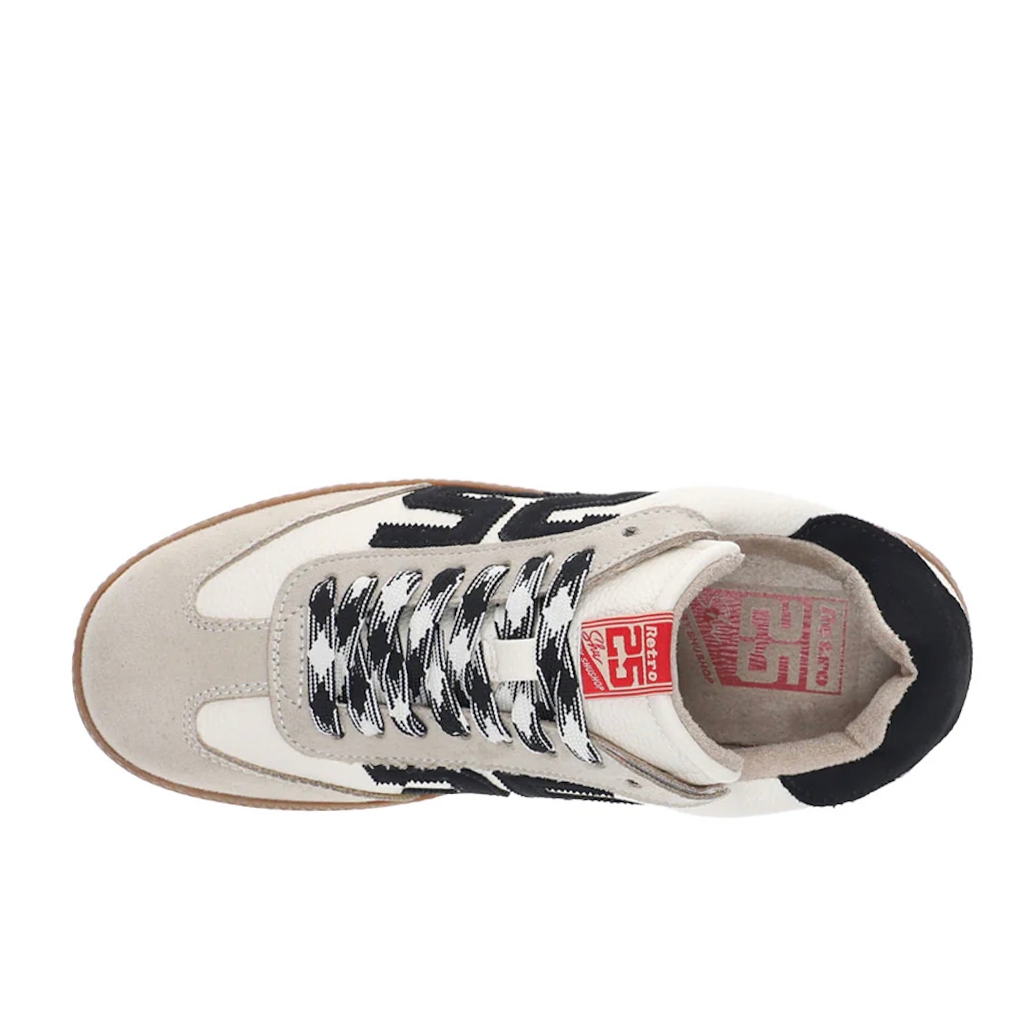 Retro 25 Lace Up Sneakers