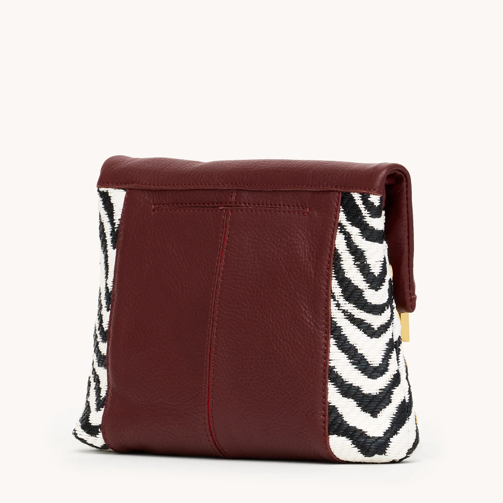 Hammitt VIP Med - Zebra/Brushed Gold