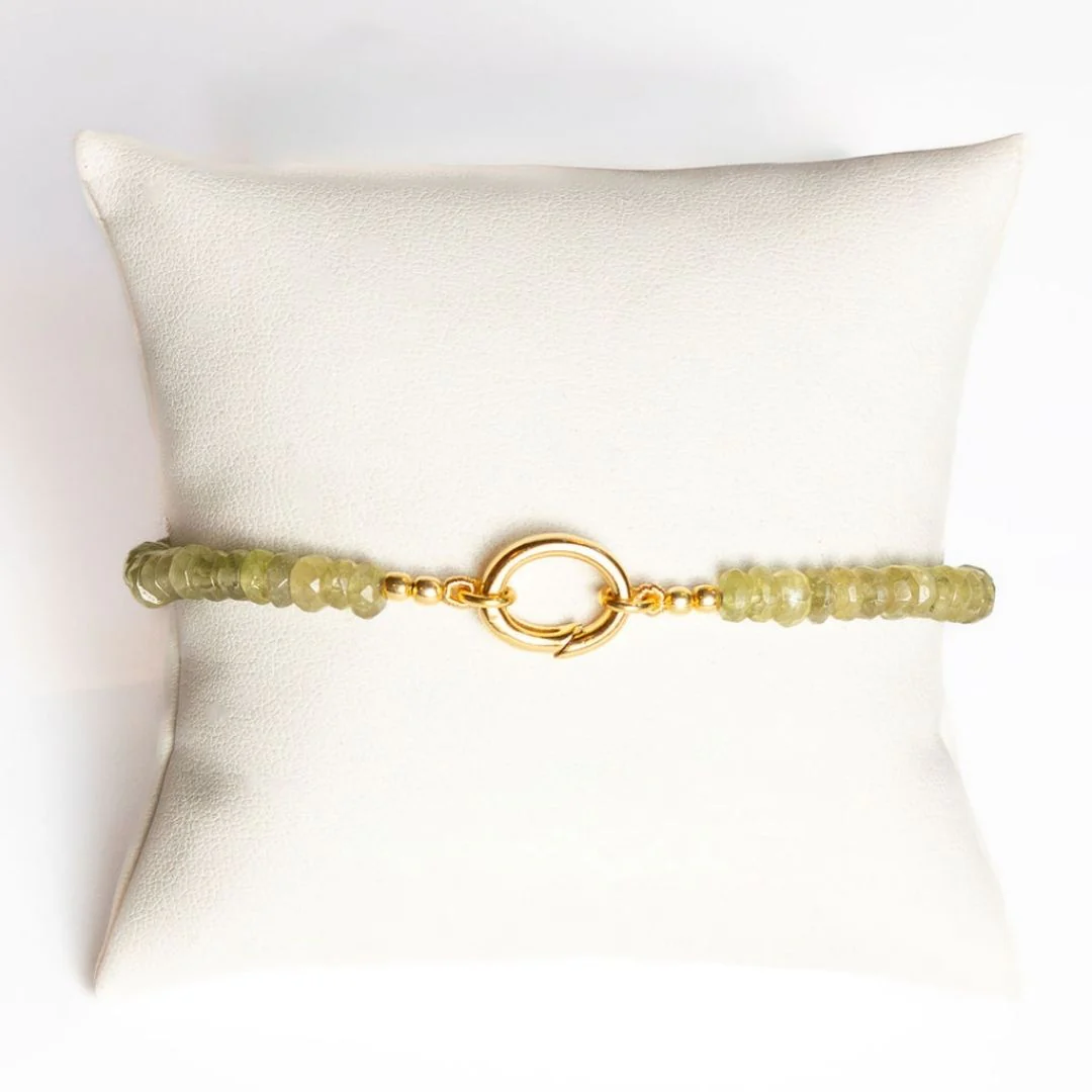 Gemstone Clasp Bracelet