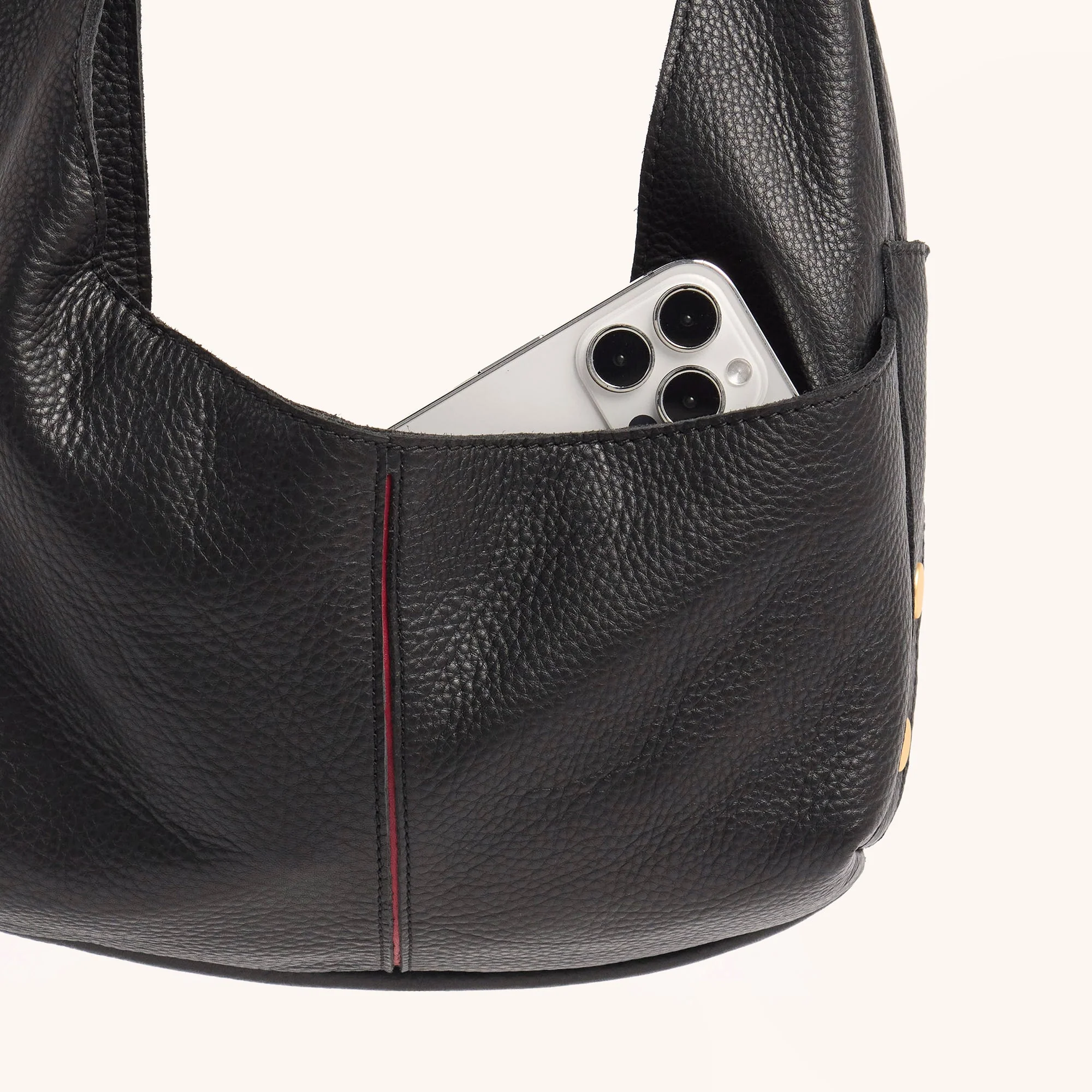 Hammitt Tom Zip - Black/Red Zip