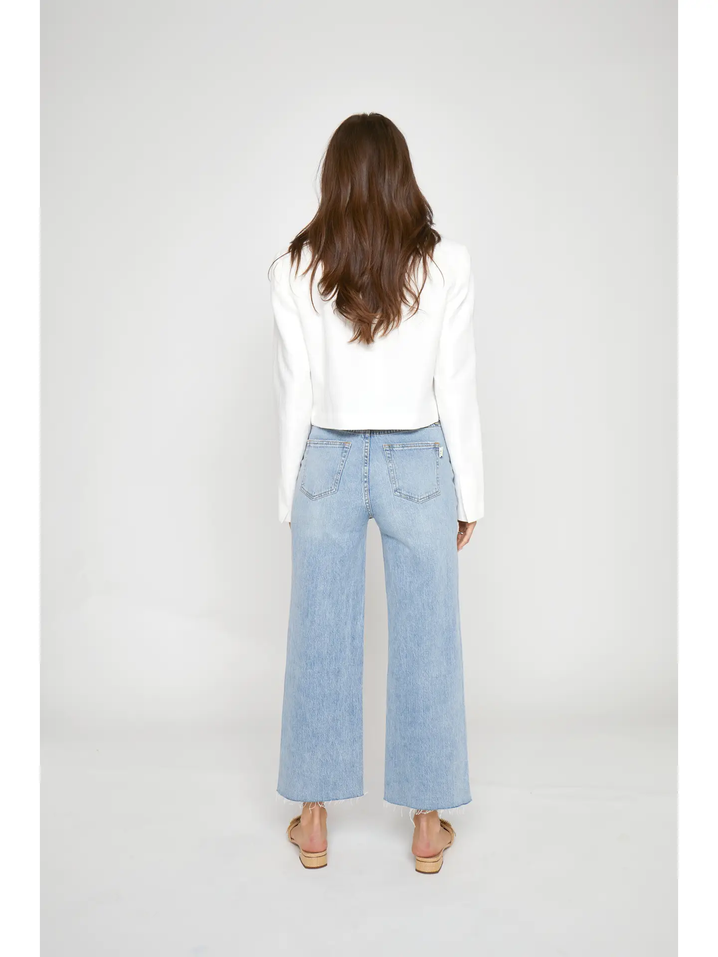 Aberdeen Ankle Crop High Rise Jean