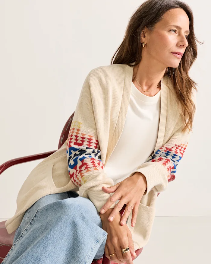 Sierra Springs Cardigan - Natural