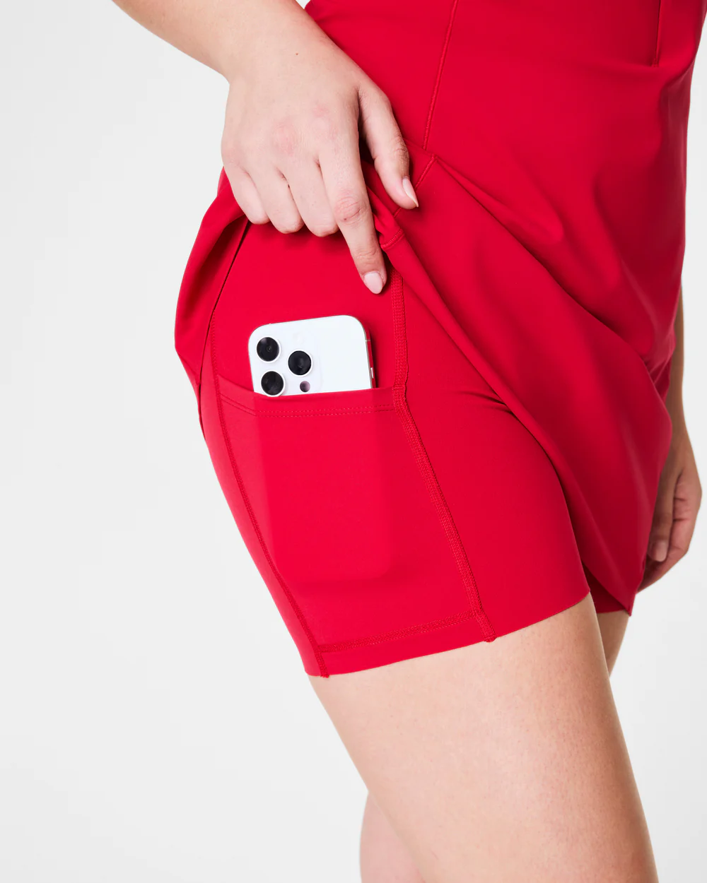 Spanx Get Moving Zip Front Dress