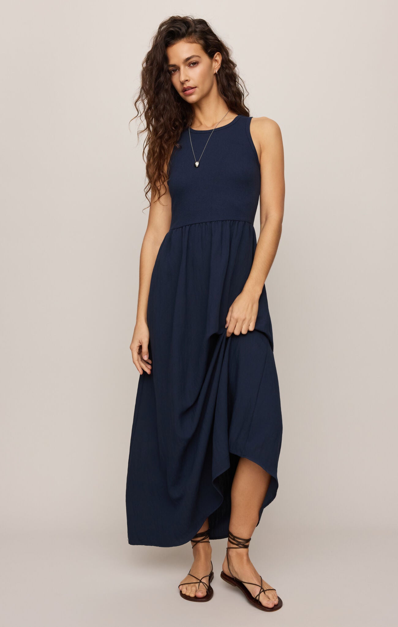 Charlotte Midi Dress - Eclipse