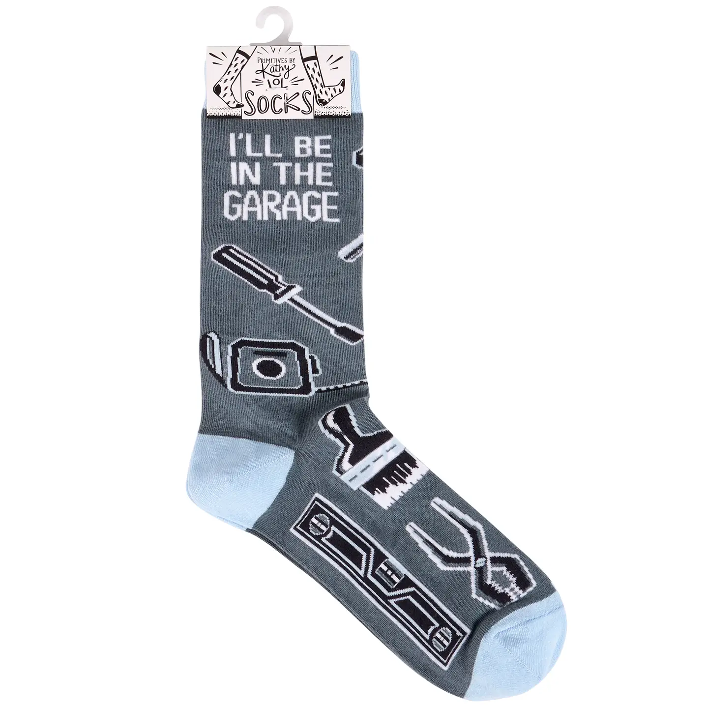 I'll Be in the Garage Socks