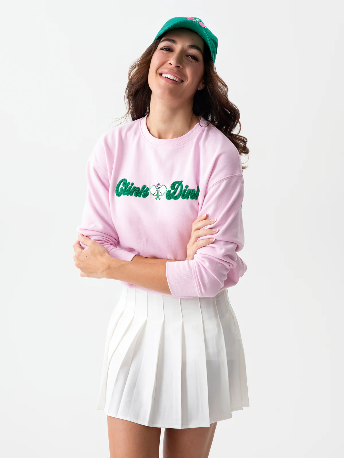 Shiraleah "Clink & Dink" Sweatshirt - Pink