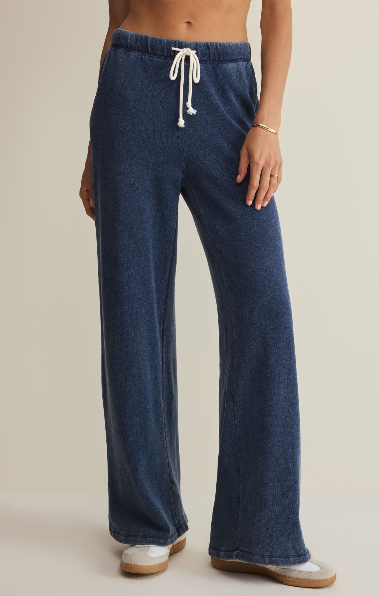 Hunter Knit Denim Pant - Indigo