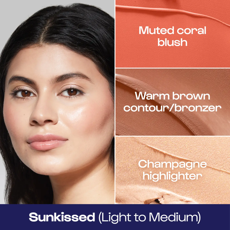 Alleyoop Makeup Cocktail Hour Stack the Odds Blush/ Bronzer/ Highlighter 