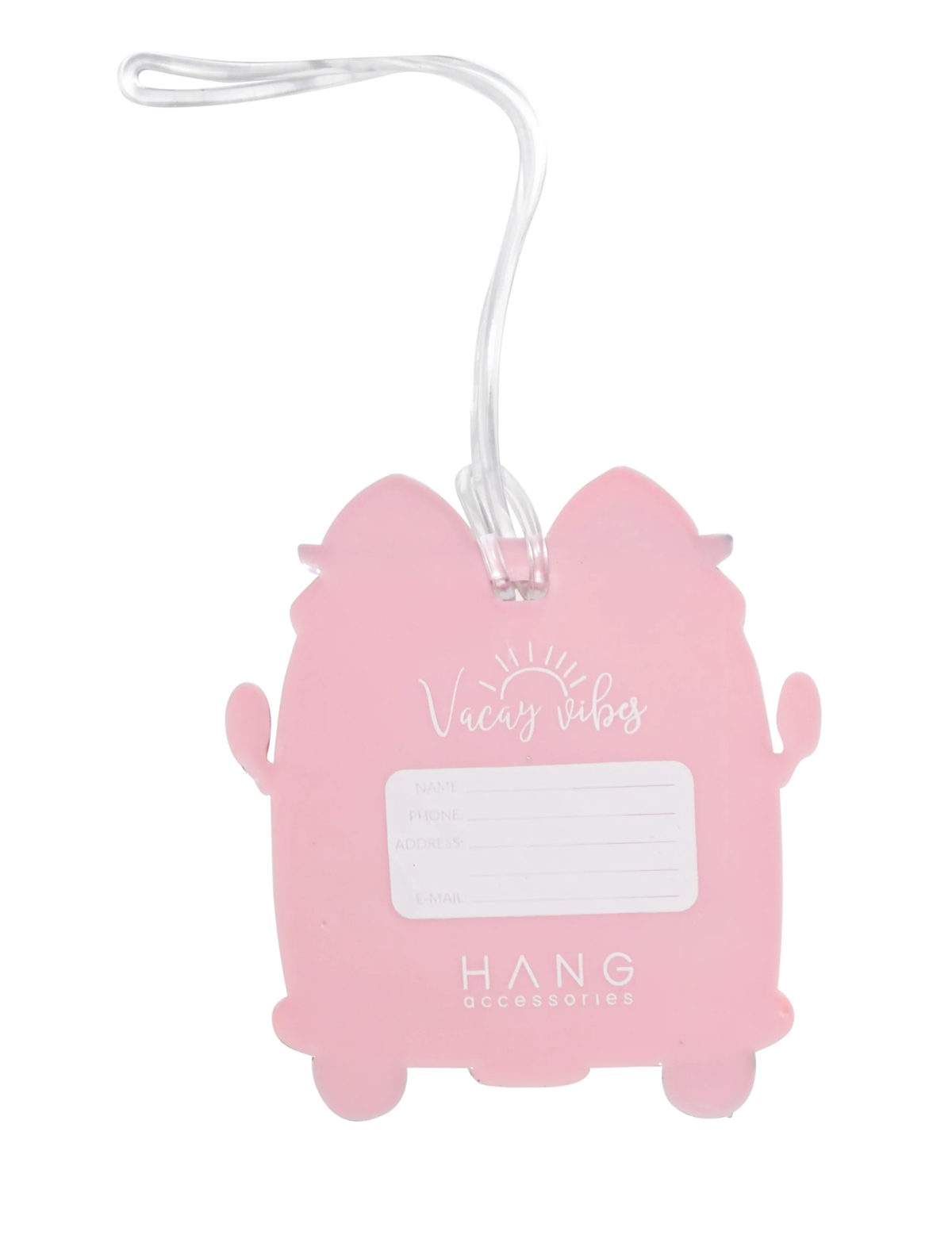 Silicone Luggage Tag