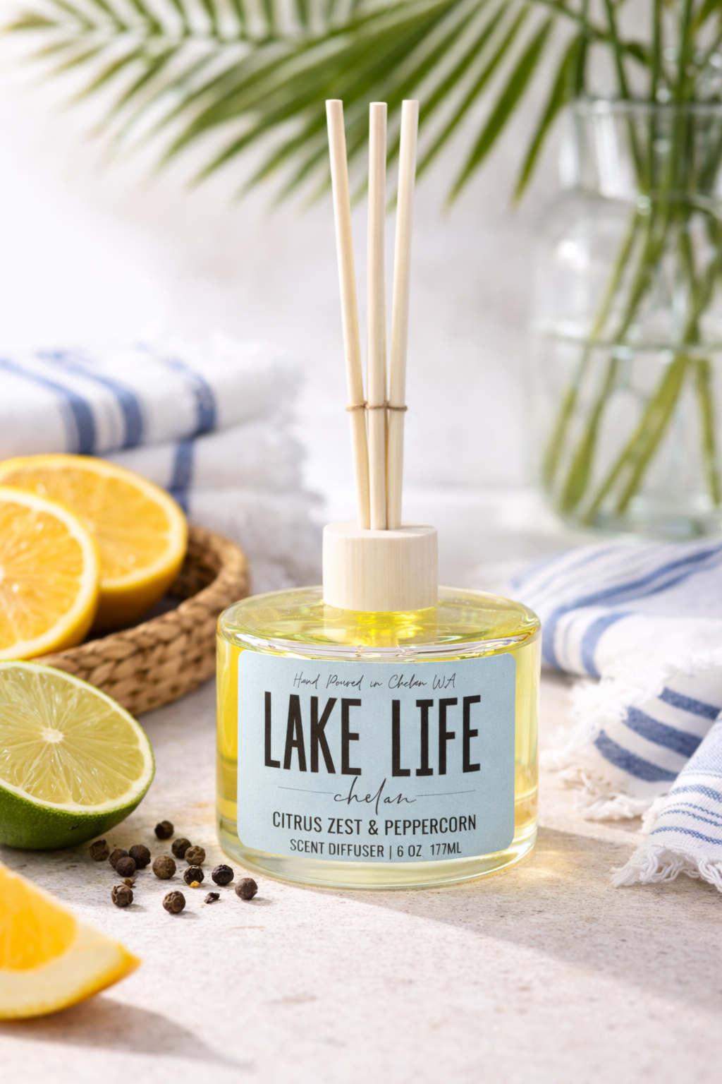 Lake Life Diffuser  - Citrus Zest & Peppercorn
