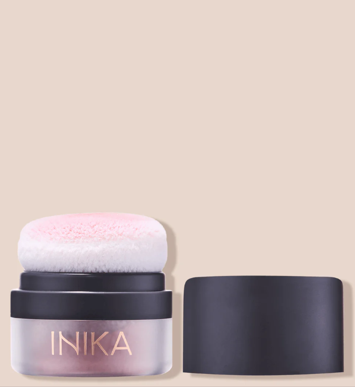 Inika Organic Mineral Blush Puff Pot (Rosy Glow)
