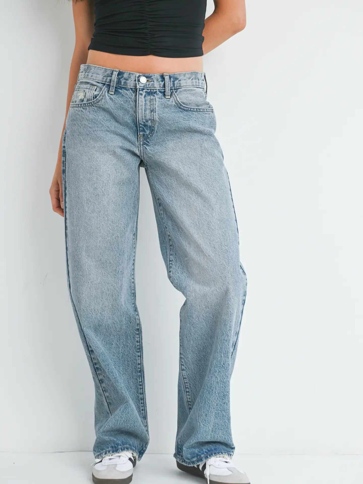 Vintage Light Low Rise Baggy Slouch