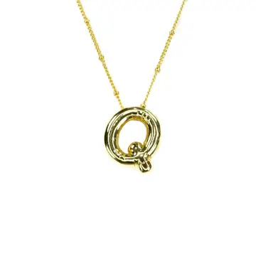 Mini Balloon Initial Necklace