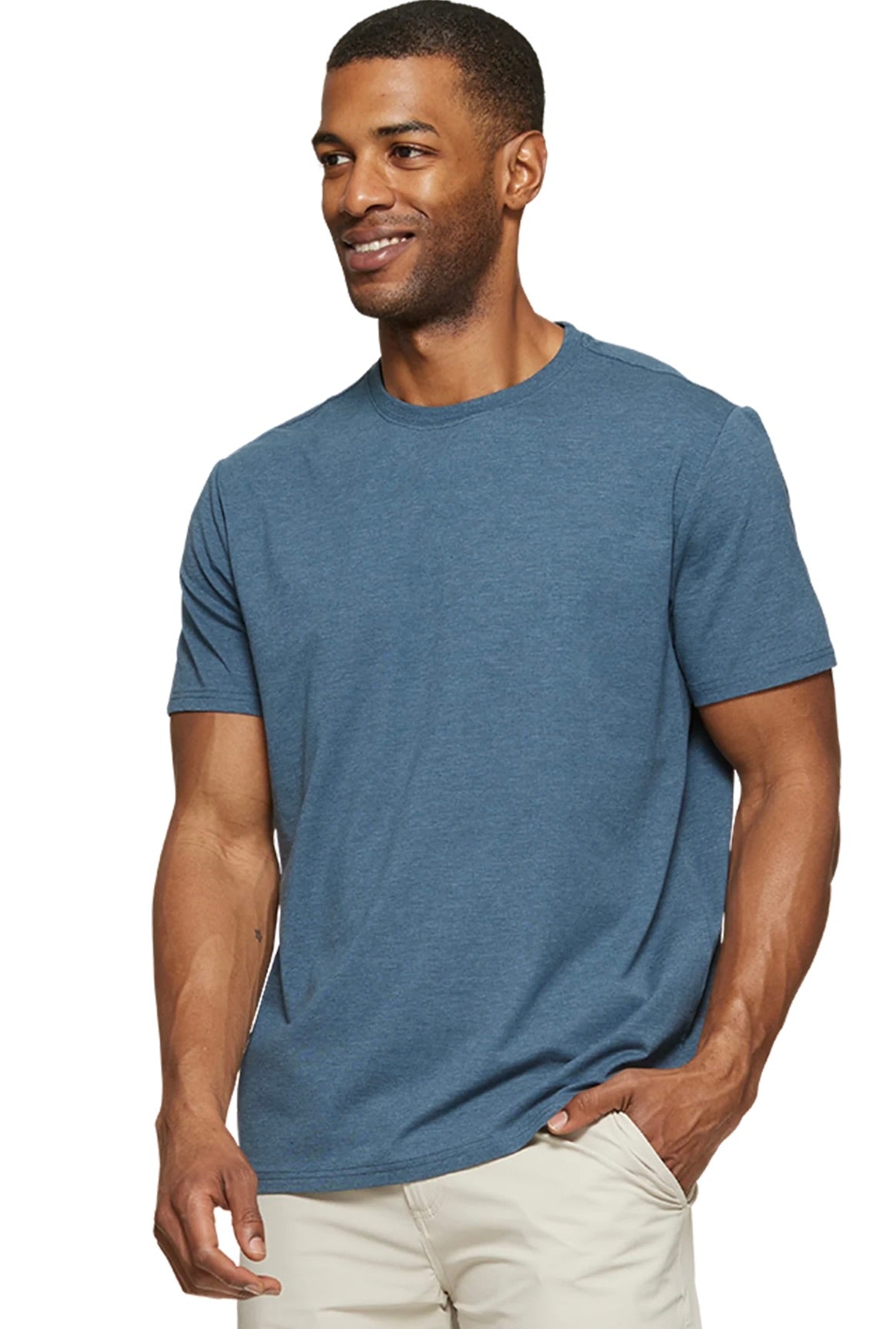 Essential Stretch Comfort Crewneck Tee