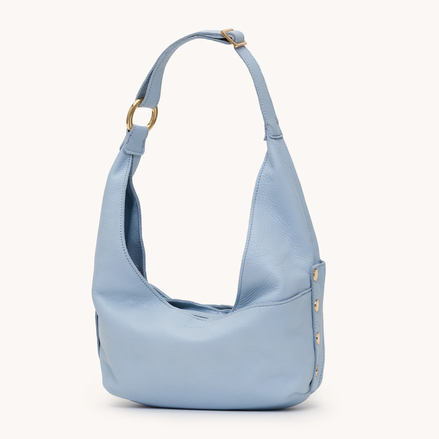 Hammitt Tom Zip Med - Hazy Blue/Gold