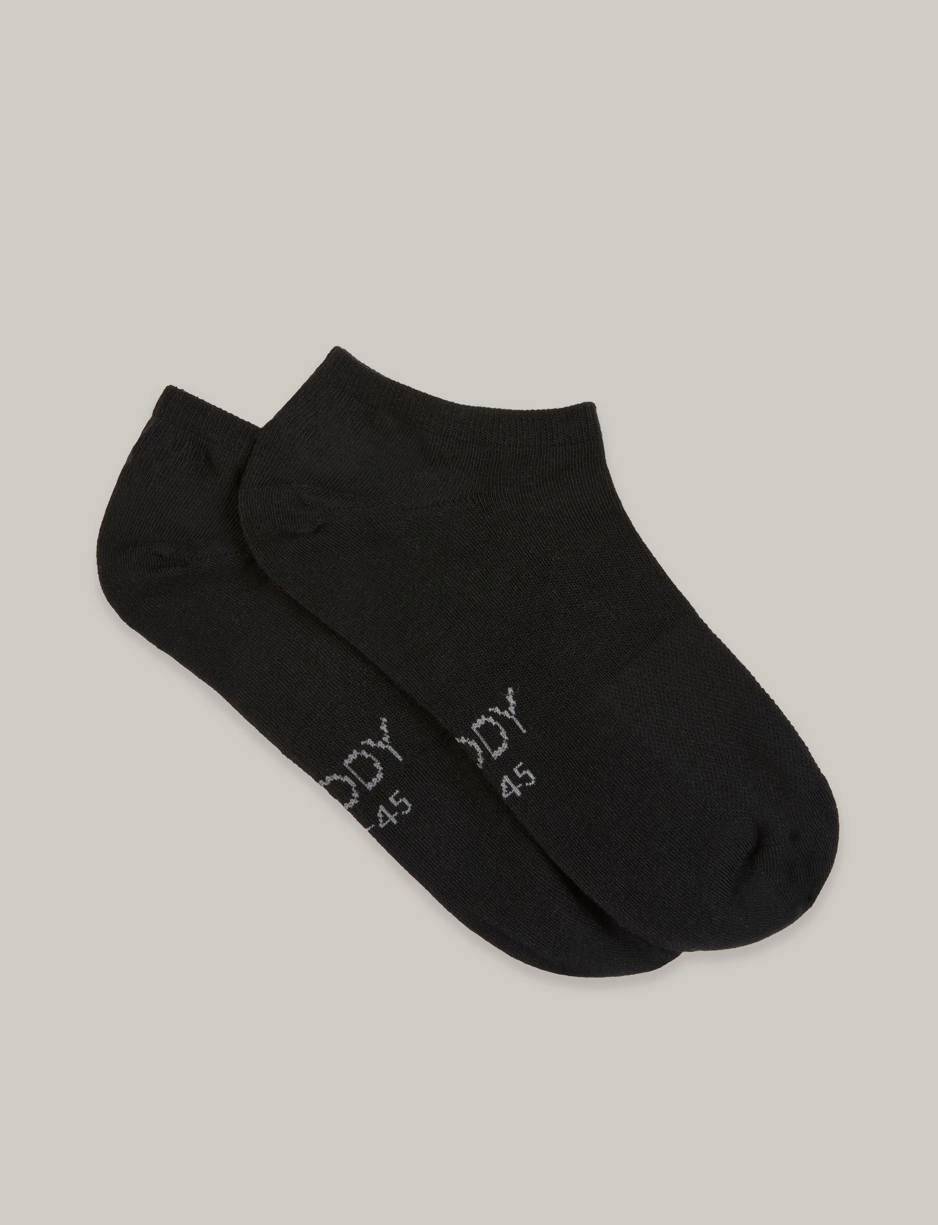 Women's No Show Sock - Black 3-9