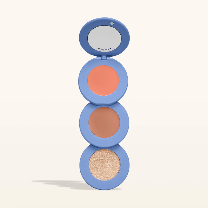 Alleyoop Makeup Cocktail Hour Stack the Odds Blush/ Bronzer/ Highlighter 