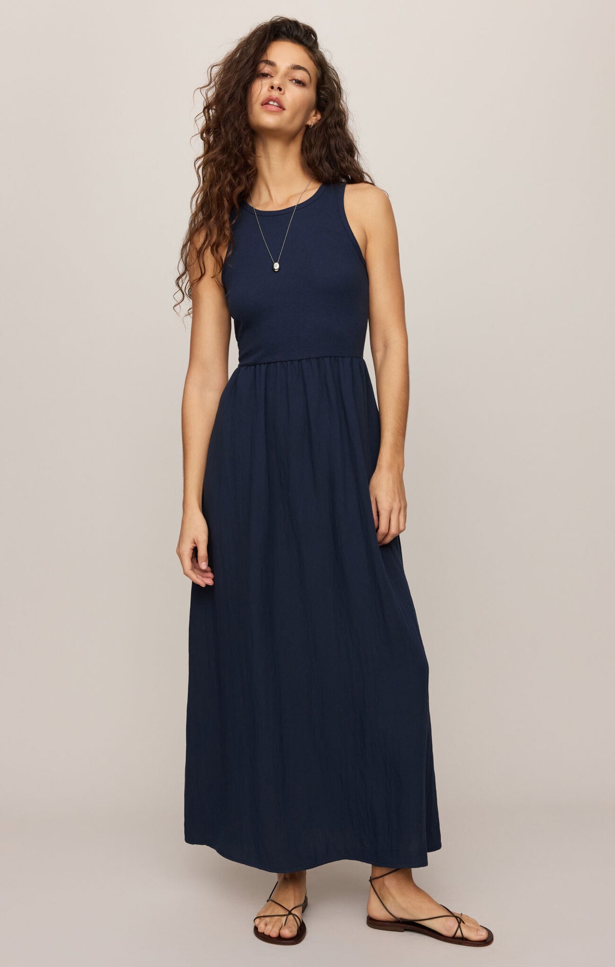 Charlotte Midi Dress - Eclipse
