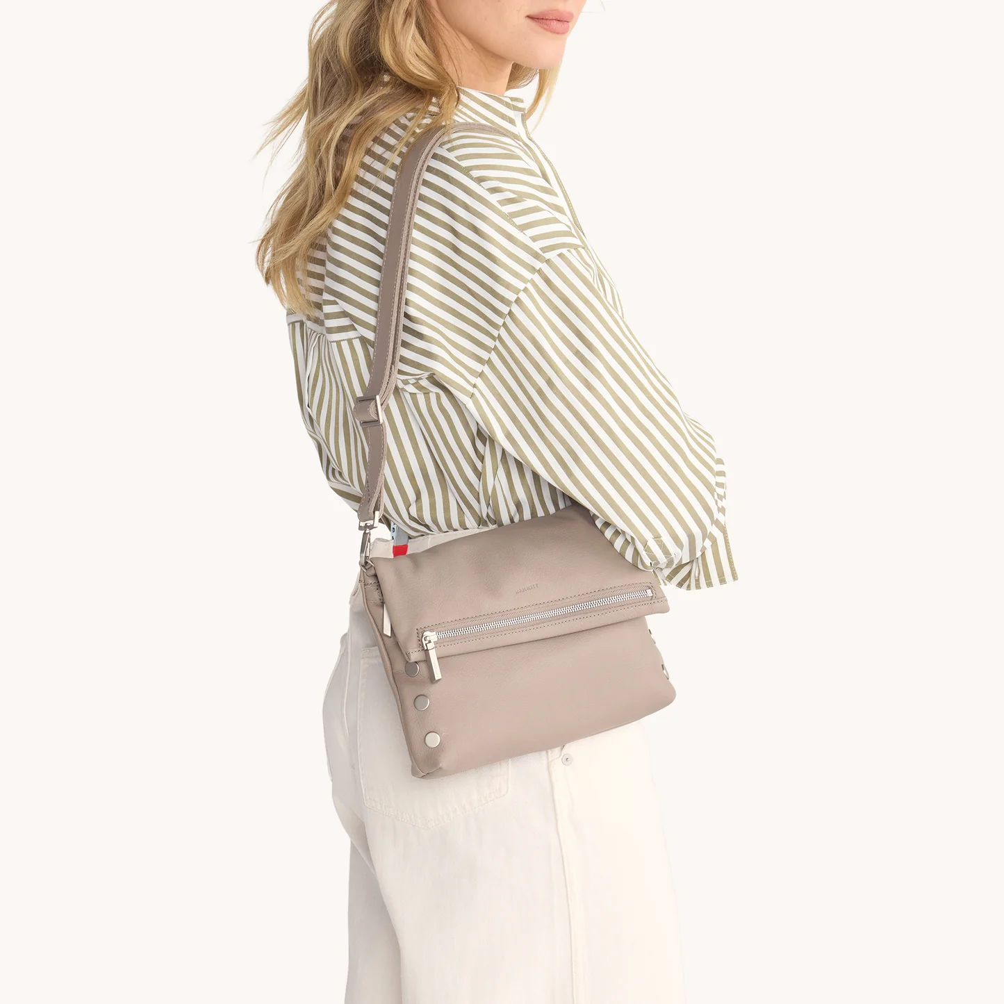 Hammitt VIP Med - Pewter Pebble/Brushed Silver