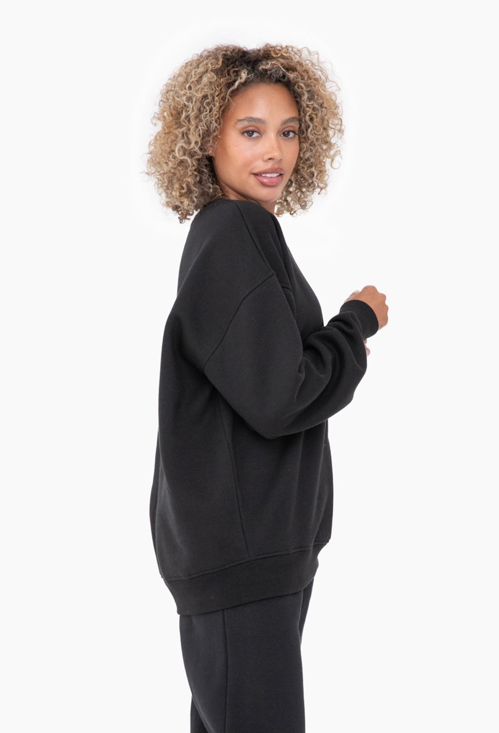 Oversized Fleece Sweatshirt
