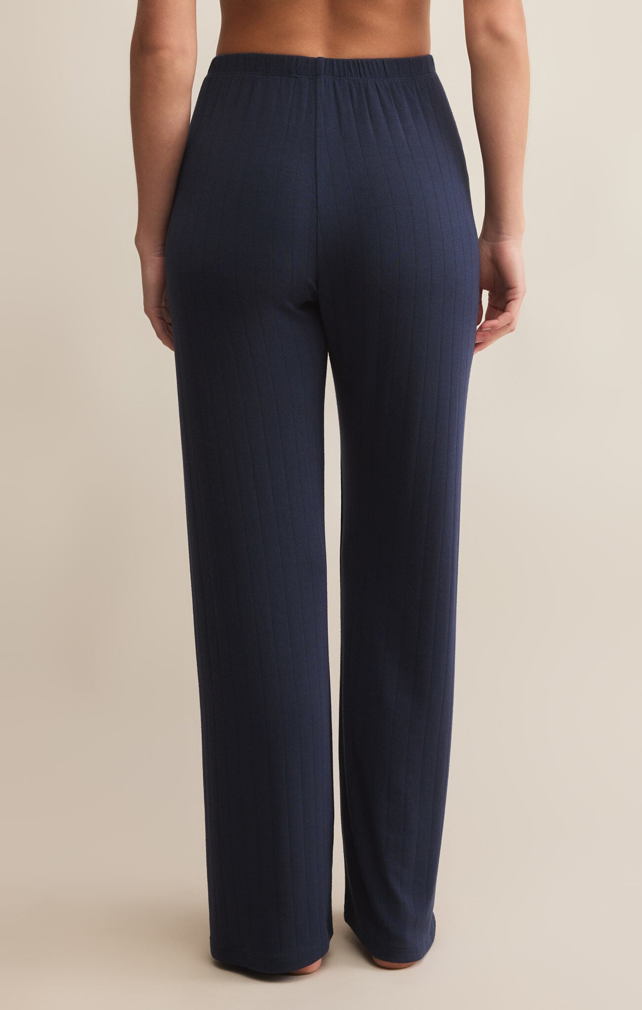Classique Rib Pant - Eclipse