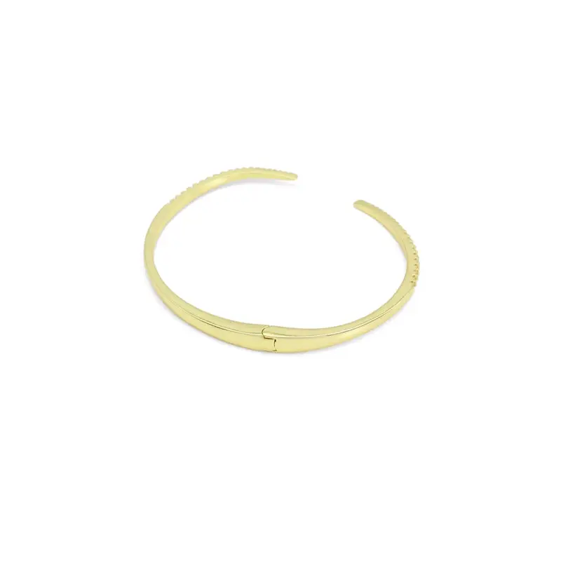 Gold Cz Spike Point Bracelet