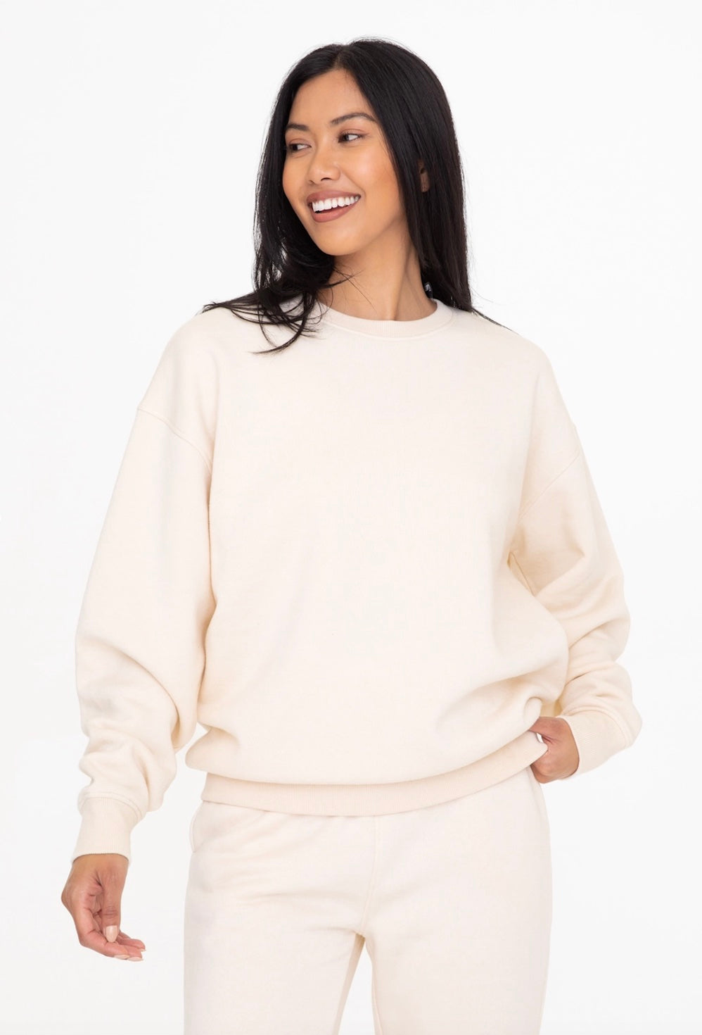 Oversized Fleece Sweatshirt
