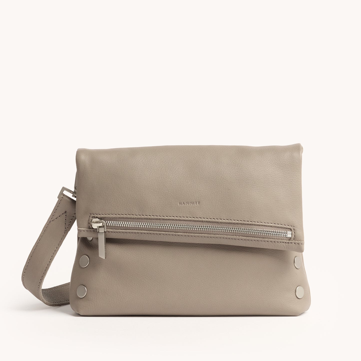 Hammitt VIP Med - Pewter Pebble/Brushed Silver