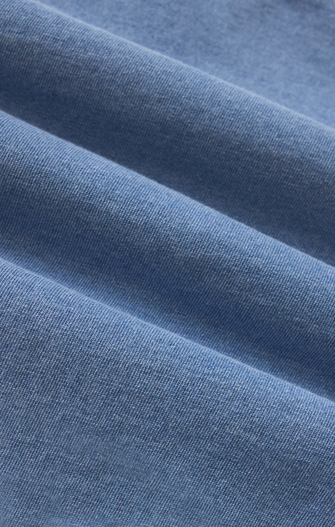 Reese Jersey Denim Button Up - Santorini Indigo