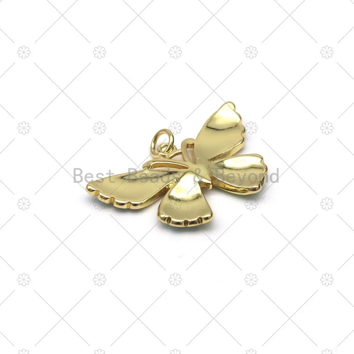 Enamel Colorful Butterfly Shape Pendant