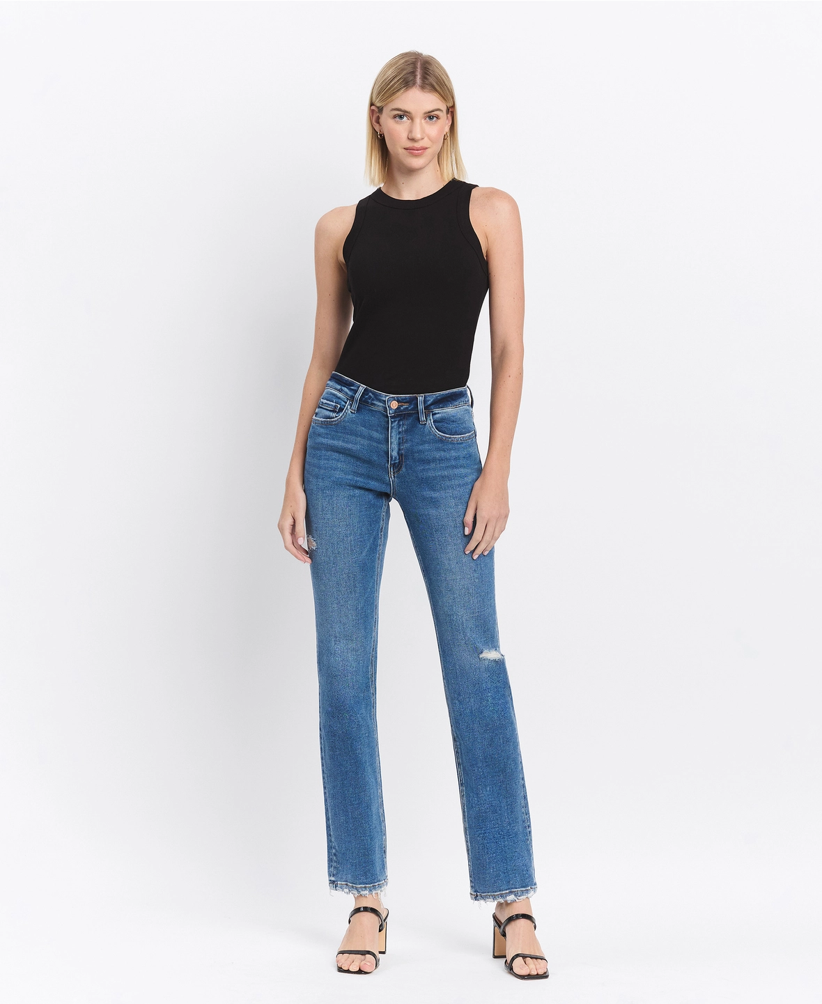 Mid Rise Regular Straight Jeans - Dumbfounding