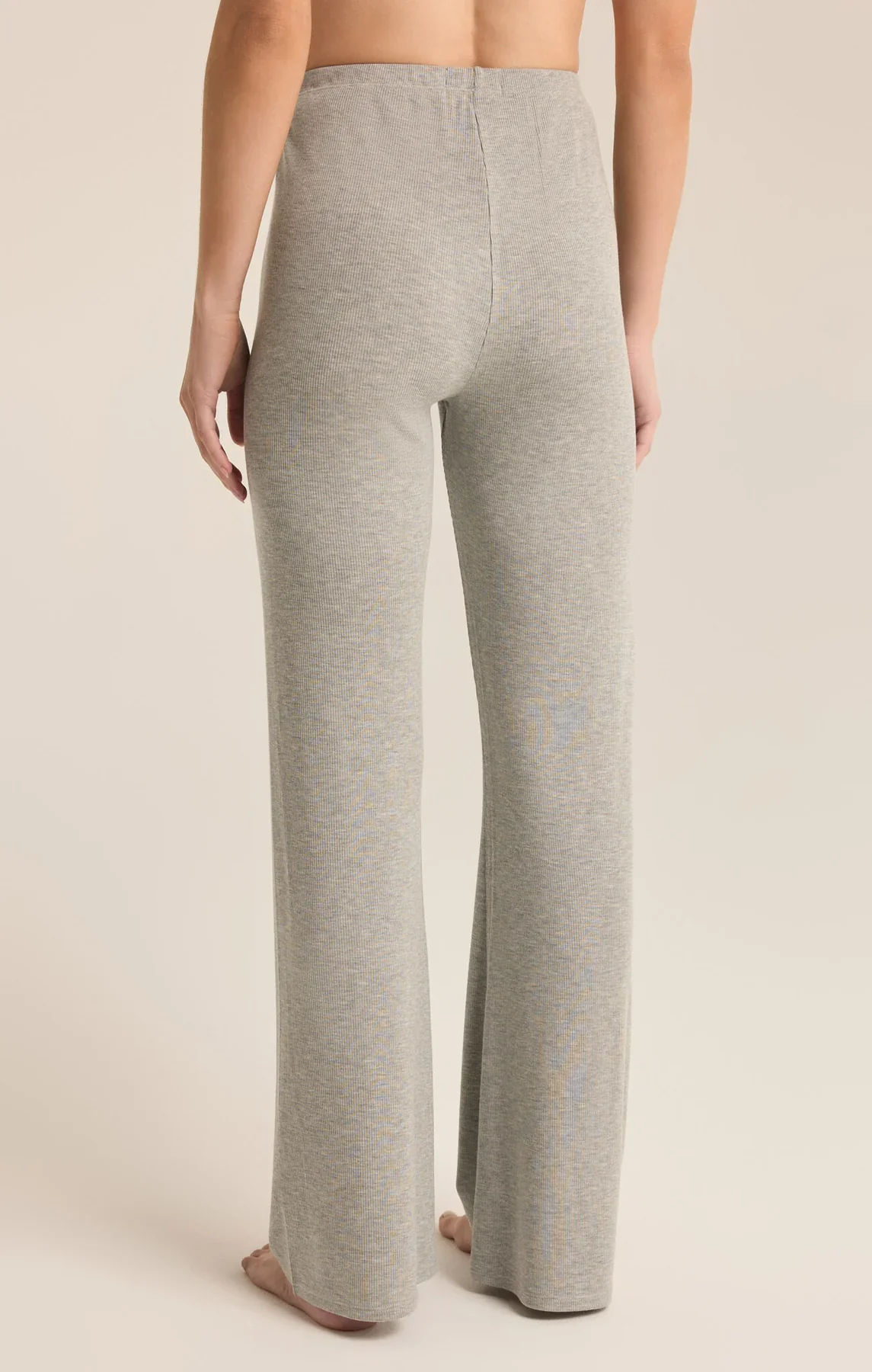 Terrace Ribbed Pants - Heather Grey